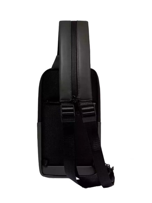 CORNER SPECIALE GOMMATO  Rucsac cu un singur umăr negru - Rucsacuri pentru laptop