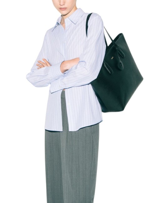 CLASSIC Geanta shopper din piele cu imprimeu Andromeda negru - Genți femei