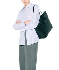 FURLA CLASSIC Geanta shopper din piele cu imprimeu Andromeda negru - Genți femei - 3