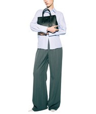 FURLA TESSA Geantă tote din piele cu imprimeu Andromeda negru - Genți femei - 3