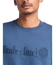 TIMBERLAND EMBROIDERY TONAL Tricou din bumbac denim &icirc;nchis la culoare - tricou - 3