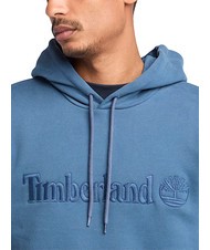 TIMBERLAND EMBROIDERY TONAL Hanorac cu gluga denim închis la culoare - hanorace - 3