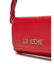 LOVE MOSCHINO LOGO LETTERING Geanta de umar RED - Genți femei - 3