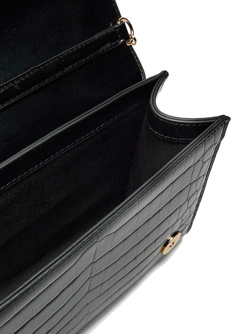 CROCO Geantă de umăr crocus negru - Genți femei