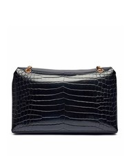 LOVE MOSCHINO CROCO Convertible Geantă de umăr/încrucișată crocus negru - Genți femei - 3