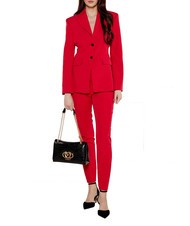 LOVE MOSCHINO CROCO Convertible Geantă de umăr/încrucișată crocus negru - Genți femei - 6