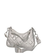 LOVE MOSCHINO QUILTED LM Geanta de umar argint - Genți femei - 4