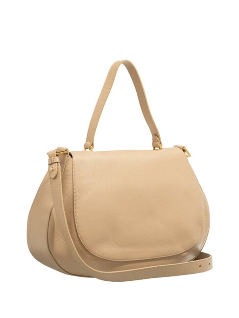 SOLE Geanta de mana, cu bareta de umar, din piele prăjită - Genți femei