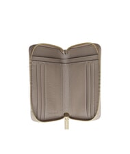 COCCINELLE METALLIC SOFT Portofel cu fermoar taupe cald - Portofele femei - 2