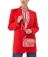 COCCINELLE BEAT SOFT Mini geanta din piele texturata hiperroz - Genți femei - 5