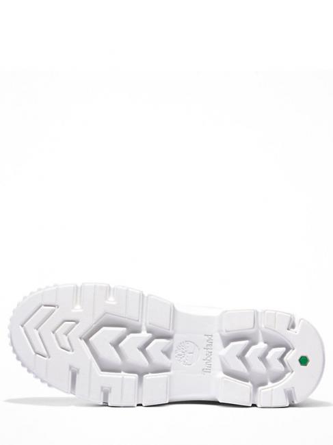 GREYFIELD Botine de pânză blanc de blanc - Pantofi femei