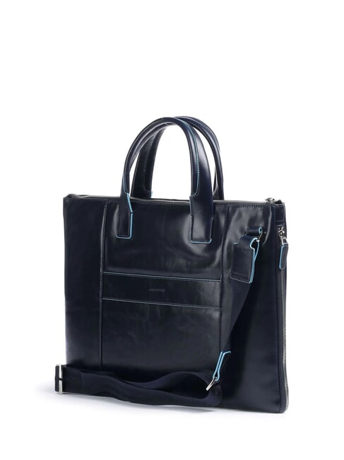 Folderul BLUE SQUARE, suport pentru computer de 15,6 ", extensibil albastru - Serviete birou