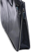 PIQUADRO Folderul BLUE SQUARE, suport pentru computer de 15,6 ", extensibil albastru - Serviete birou - 4