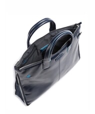 PIQUADRO Folderul BLUE SQUARE, suport pentru computer de 15,6 ", extensibil albastru - Serviete birou - 5