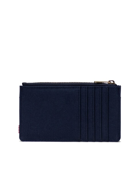 OSCAR Suport plat pentru carduri cu portmonee PEACOAT / TAN - Portofele bărbați