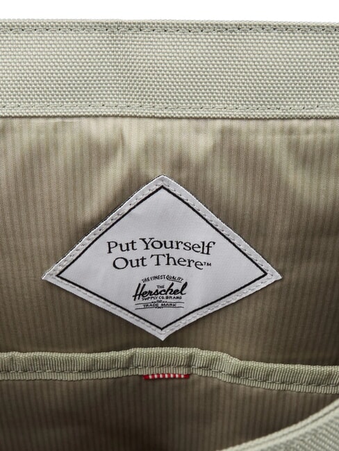 CITY New Rucsac iarbă de mare/cusătură albă - Rucsacuri pentru școală și timp liber