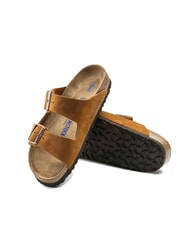 BIRKENSTOCK ARIZONA Sandale papuci din piele intoarsa nurcă - Pantofi unisex - 4