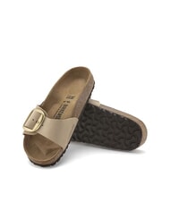 BIRKENSTOCK MADRID BIG BUCKLE Papuc din piele nubuck castel de nisip - Pantofi femei - 6