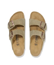 BIRKENSTOCK ARIZONA Papuc de sandale cu catarame taupe - Pantofi unisex - 4