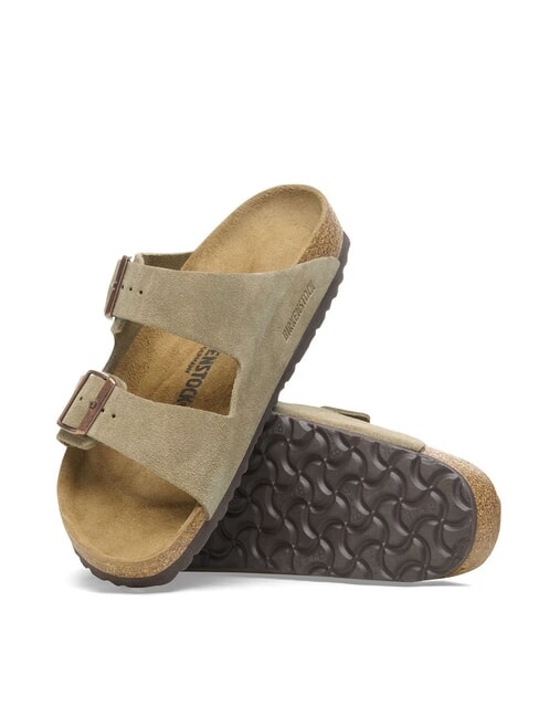 ARIZONA Papuc de sandale cu catarame taupe - Pantofi unisex