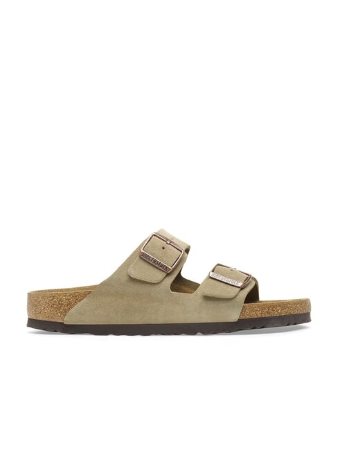 ARIZONA Papuc de sandale cu catarame taupe - Pantofi unisex