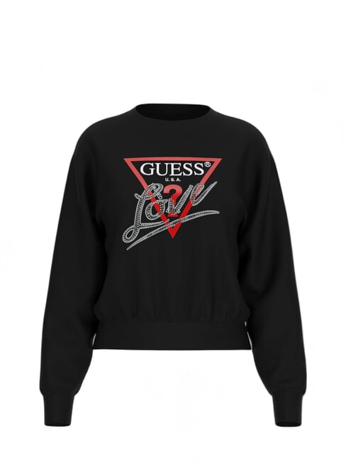 LOVE TRIANGLE Hanorac jetbla - Hanorace pentru femei