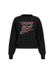 GUESS LOVE TRIANGLE Hanorac jetbla - Hanorace pentru femei - 4