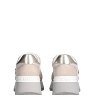 LIUJO AMAZING 25 Tenisi din piele intoarsa si plasa nisip/aur deschis - Pantofi femei - 6