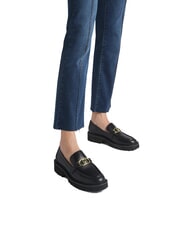 LIUJO CORA 01  Mocasini din piele negru - Pantofi femei - 5