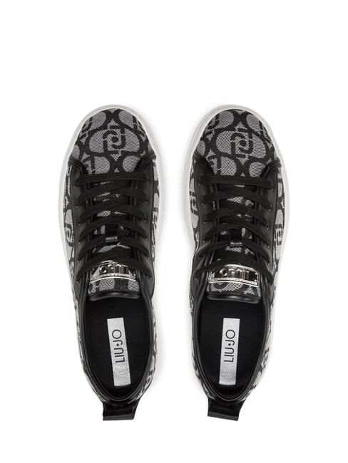 CLEO 26 Adidași alb negru - Pantofi femei