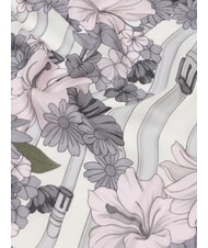 LIUJO FLOWER METALLERIA Esarfa cu imprimeu BLACK - Eșarfe - 3