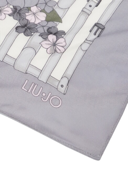 FLOWER METALLERIA Esarfa cu imprimeu BLACK - Eșarfe