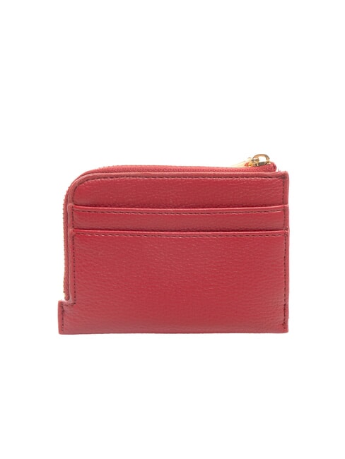 CALIWEN Suport card cu fermoar roșu pompeian - Portofele femei