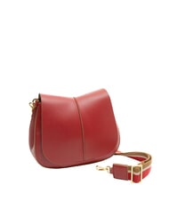 GIANNI CHIARINI HELENA ROUND Geanta din piele cu curea dubla de umar - Genți femei