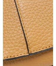 GIANNI CHIARINI HELENA ROUND Geanta din piele cu curea dubla de umar natură - Genți femei - 4