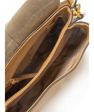 GIANNI CHIARINI HELENA ROUND Geanta din piele cu curea dubla de umar natură - Genți femei - 5