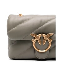 PINKO MINI LOVE BAG Geanta Nappa vertiver verde-aur antic - Genți femei - 3