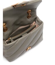 PINKO MINI LOVE BAG Geanta Nappa vertiver verde-aur antic - Genți femei - 4