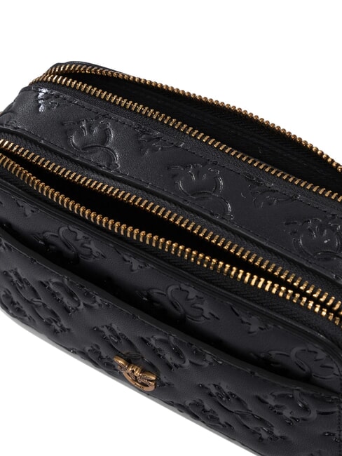 EMBOSSED LOGO Geanta de umar pentru camera aur negru-vechi - Genți femei