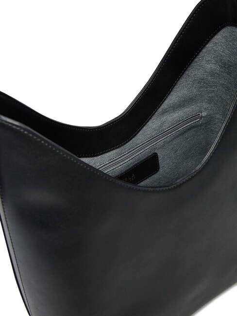 GOCCIA Geanta de umar din piele negru - Genți femei