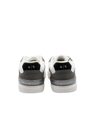 ARMANI EXCHANGE A|X Adidași din material plasă alb-negru - Pantofi bărbați - 2