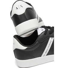 ARMANI EXCHANGE A|X STRIPES Adidași negru+op.alb - Pantofi bărbați - 6