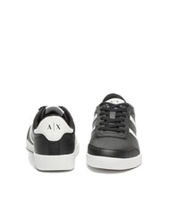 ARMANI EXCHANGE A|X STRIPES Adidași negru+op.alb - Pantofi bărbați - 7