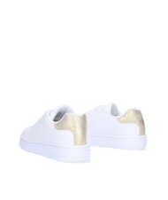ARMANI EXCHANGE AX LOGO EMBOSSED Adidași op.alb+aur pal - Pantofi femei - 3