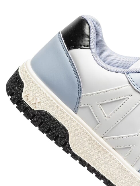 AX LOGO Adidași op.alb+albastru - Pantofi femei