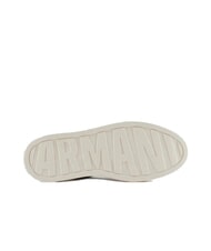 ARMANI EXCHANGE AX LOGO Adidași cu platformă negru+aur pal - Pantofi femei - 6