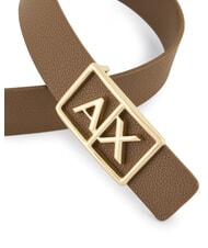 ARMANI EXCHANGE A|X BUCKLE Curea cu maxi logo - Curele