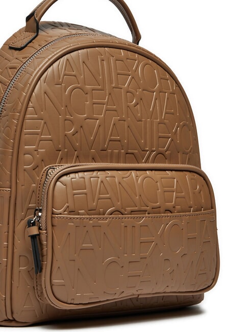 LOGO ALL OVER Rucsac cu buzunar pisco întunecat - Genți femei