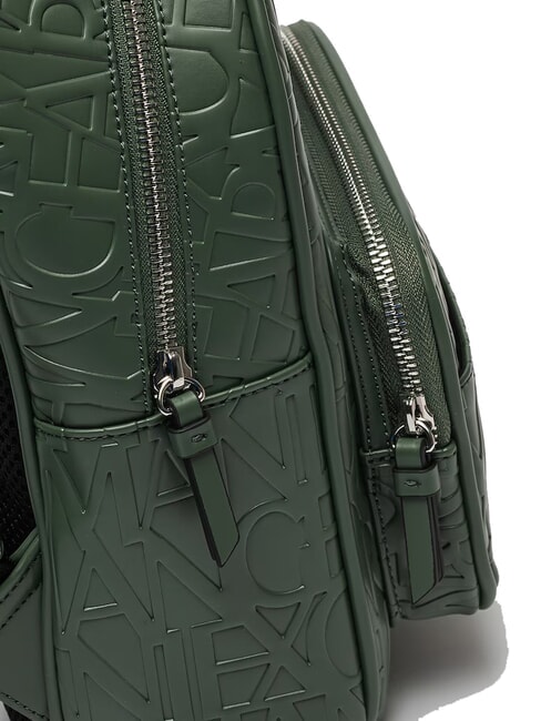 LOGO ALL OVER Rucsac cu buzunar absint - Genți femei