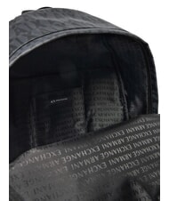 ARMANI EXCHANGE A|X LOGO ALL OVER Rucsac pentru laptop de 15,6". asfalt/negru - Rucsacuri pentru laptop - 5